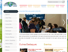 Tablet Screenshot of igrejadecristo.org.br